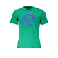 North Sails Green Cotton Men T-Shirt Mens T-Shirt