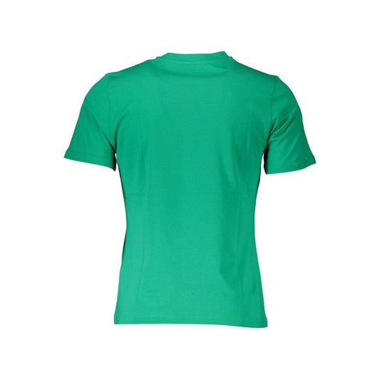 North Sails Green Cotton Men T-Shirt Mens T-Shirt