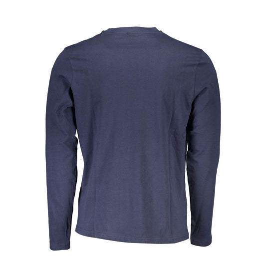 North Sails Blue Cotton T-Shirt Mens T-Shirt