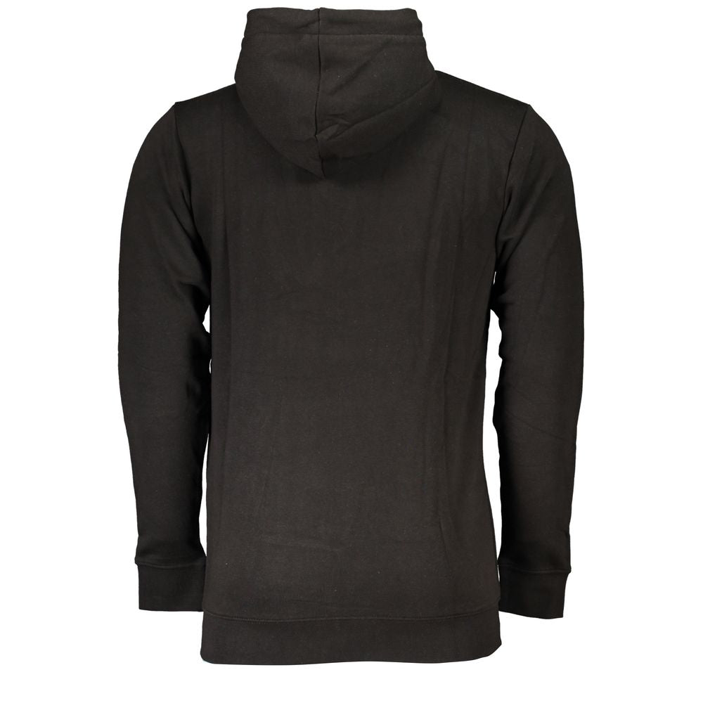 Cavalli Class Black Cotton Men Sweater Mens Sweater