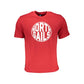 North Sails Red Cotton T-Shirt Mens T-Shirt