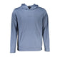 Calvin Klein Blue Polyester Men's Hooded Sweater Mens Sweater