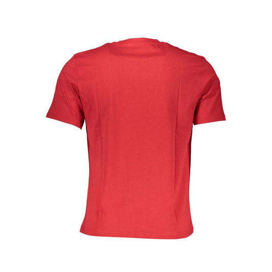 North Sails Red Cotton T-Shirt Mens T-Shirt