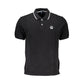 North Sails Black Cotton Polo Shirt Mens T-Shirt