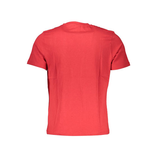 North Sails Red Cotton T-Shirt Mens T-Shirt