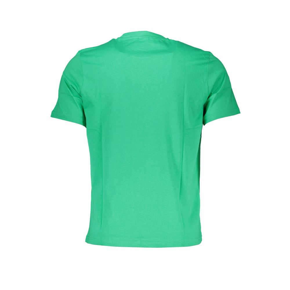 North Sails Green Cotton T-Shirt Mens T-Shirt