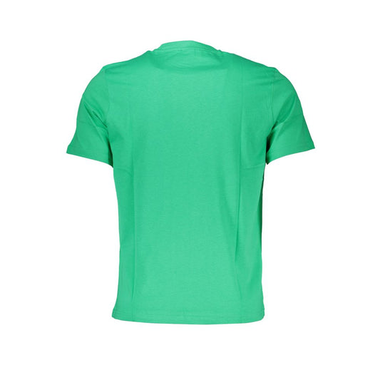 North Sails Green Cotton T-Shirt Mens T-Shirt