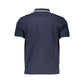 North Sails Blue Cotton Polo Shirt Mens T-Shirt
