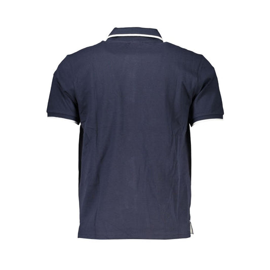 North Sails Blue Cotton Polo Shirt Mens T-Shirt