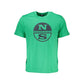 North Sails Green Cotton T-Shirt Mens T-Shirt