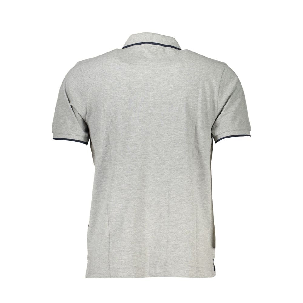 North Sails Brown Cotton Men Polo Shirt Mens T-Shirt