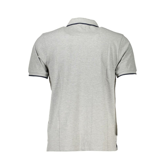 North Sails Brown Cotton Men Polo Shirt Mens T-Shirt