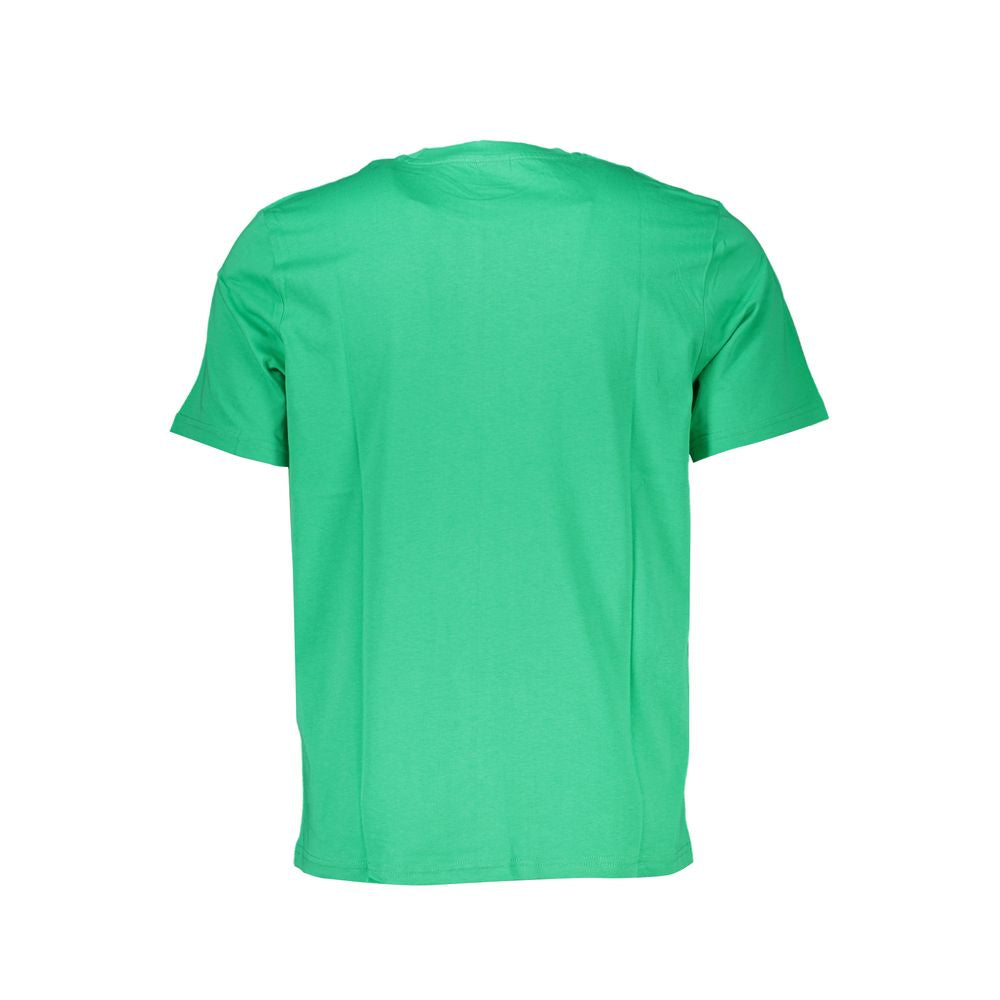North Sails Green Cotton T-Shirt Mens T-Shirt