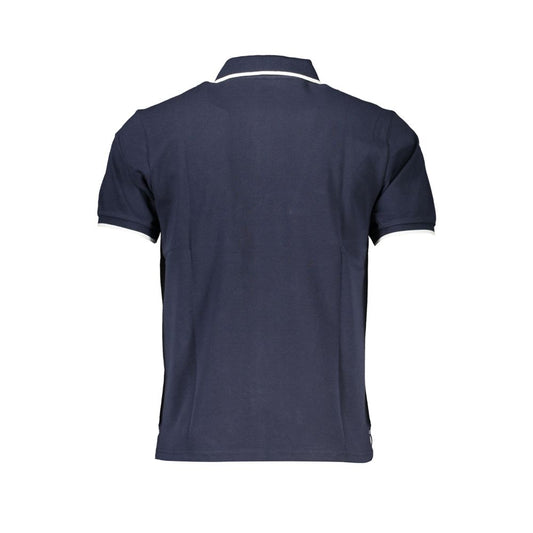 North Sails Blue Cotton Polo Shirt Mens T-Shirt