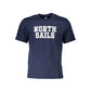 North Sails Blue Cotton T-Shirt Mens T-Shirt