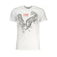 Cavalli Class White Cotton T-Shirt Mens T-Shirt