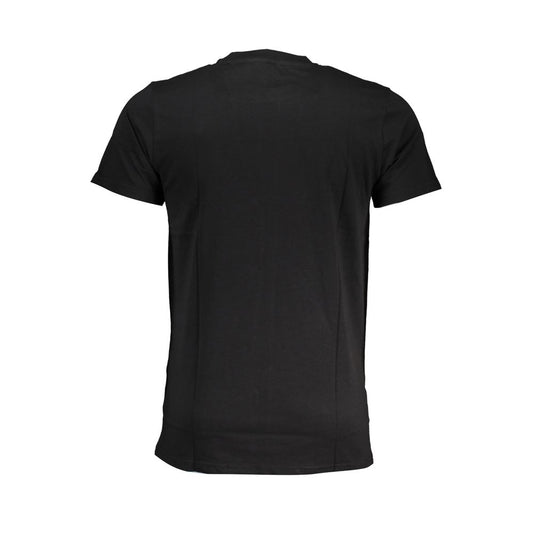 Cavalli Class Black Cotton T-Shirt Mens T-Shirt