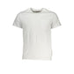 K-WAY Elegant White Cotton T-Shirt with Pocket Detail Mens T-Shirt