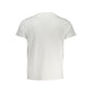 K-WAY Elegant White Cotton T-Shirt with Pocket Detail Mens T-Shirt