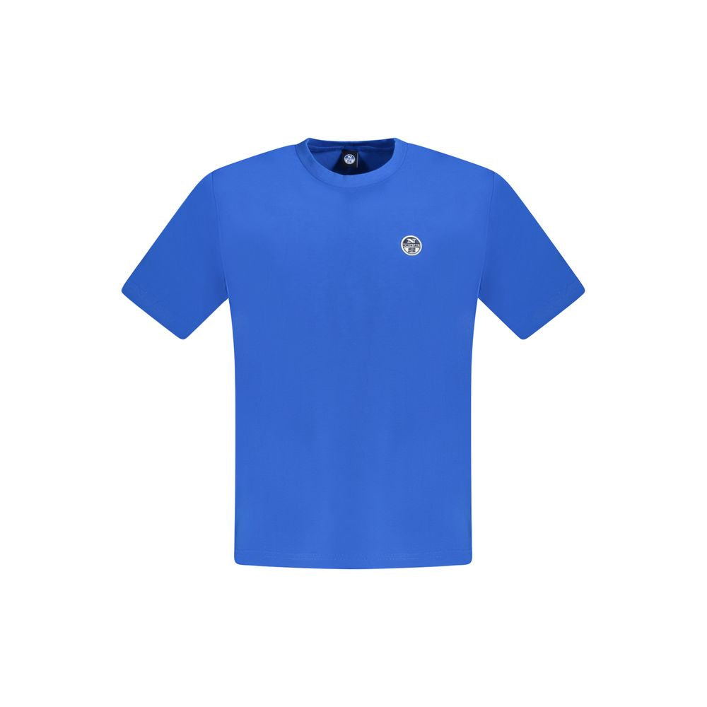 North Sails Blue Cotton Men's T-Shirt
