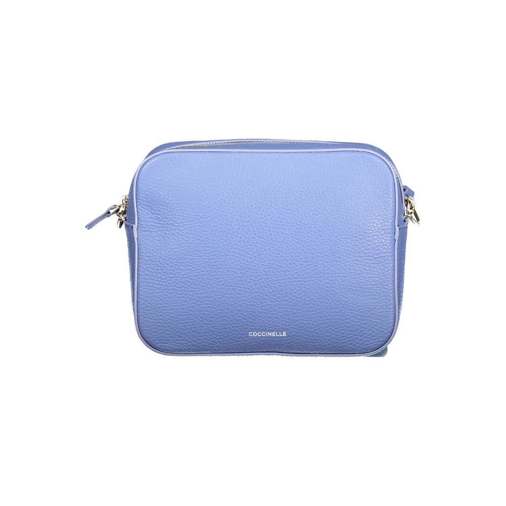 Coccinelle Blue Leather Handbag