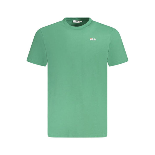 Fila Green Cotton Men T-Shirt Mens T-Shirt