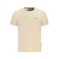 Napapijri Beige Cotton Mens T-Shirt