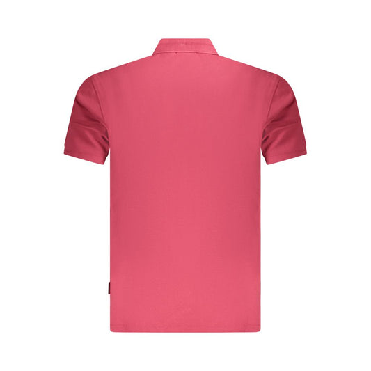 Napapijri Red Cotton Polo Shirt