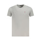 Napapijri Grigio Cotton Men T-Shirt