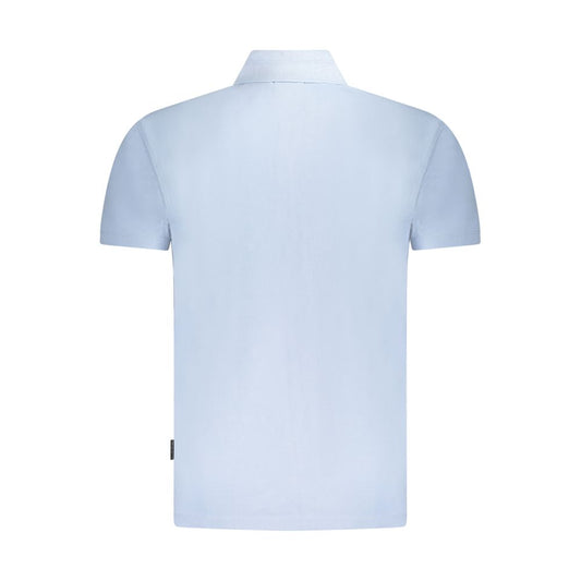 Napapijri Blue Cotton Polo Shirt