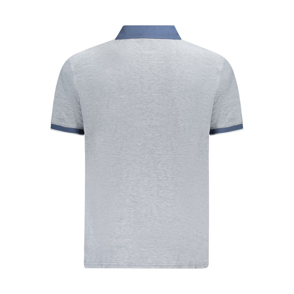 Timberland Blue Cotton Polo Shirt Mens T-Shirt