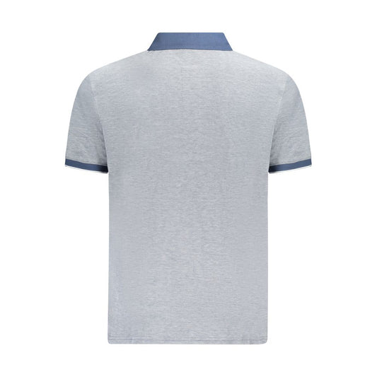 Timberland Blue Cotton Polo Shirt Mens T-Shirt