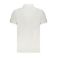 Cavalli Class White Cotton Polo Shirt