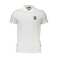 Cavalli Class White Cotton Polo Shirt