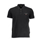 Napapijri Black Cotton Polo Shirt