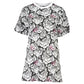 Cavalli Class White Cotton Dress