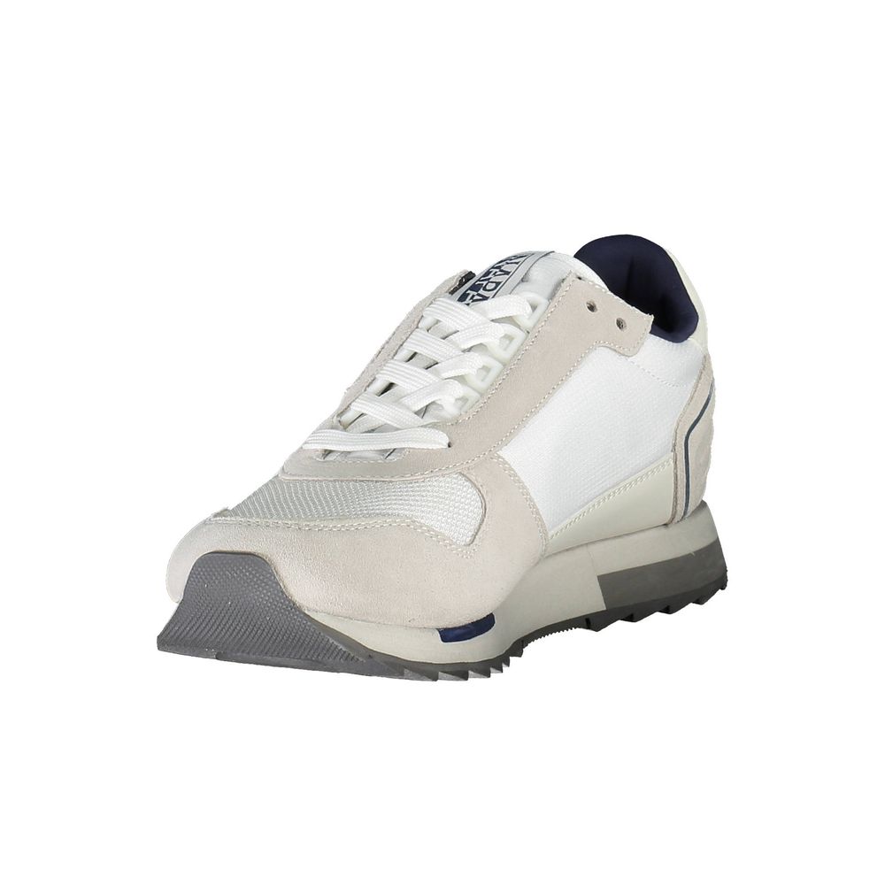 Napapijri White Polyester Sneaker