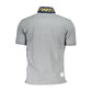 La Martina Gray Cotton Polo Shirt