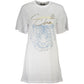 Cavalli Class White Cotton T-Shirt