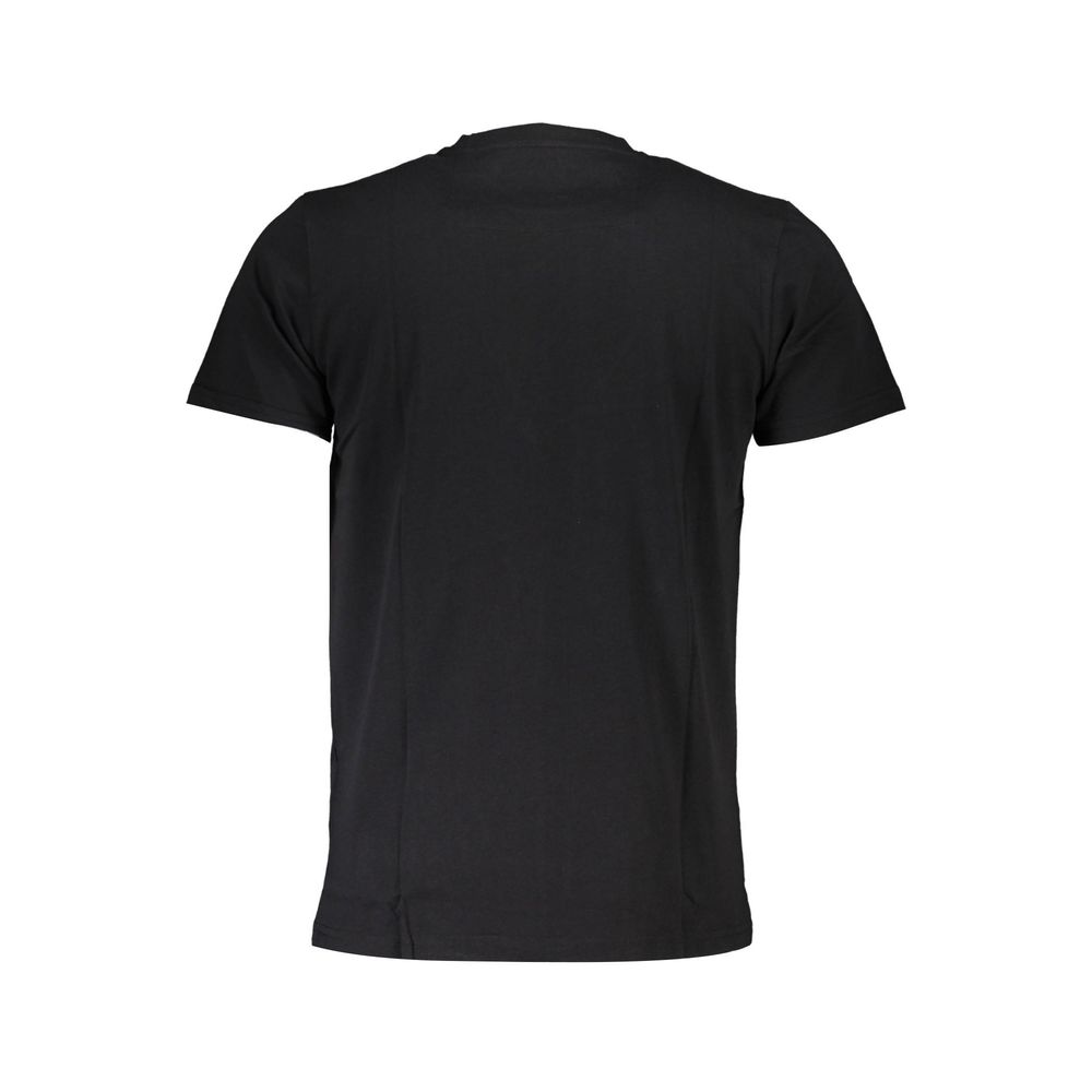 Cavalli Class Black Cotton Men T-Shirt Mens T-Shirt
