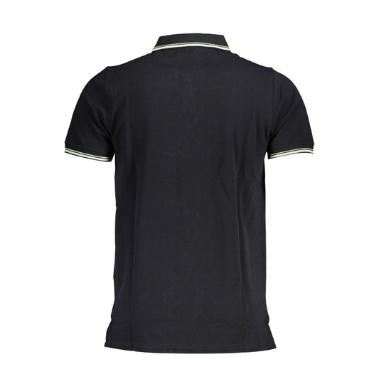 Norway 1963 Black Cotton Polo Shirt