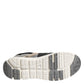 Dolce & Gabbana Multicolor Leather Suede Low Top Sneaker Shoes