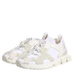 Dolce & Gabbana White Mesh Sorrento Trekking Sneakers Shoes