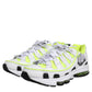 MSGM Multicolor Low Top Trainers Lace Up Sneakers Shoes