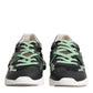 Dolce & Gabbana Multicolor Lace Up Low Top Sneakers Shoes