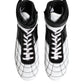 Dolce & Gabbana Black White Leather High Top Sneakers Shoes