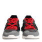 Dolce & Gabbana Multicolor Lace Up Low Top Men Sneakers Shoes
