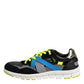 Dolce & Gabbana Multicolor Lace Up Low Top Men Sneakers Shoes