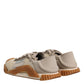 Dolce & Gabbana Multicolor Lace Up Low Top NS1 Sneakers Shoes
