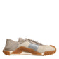 Dolce & Gabbana Multicolor Lace Up Low Top NS1 Sneakers Shoes